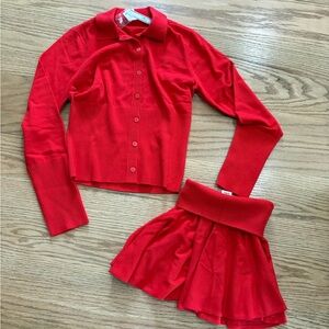 Frankie’s bikinis knit set